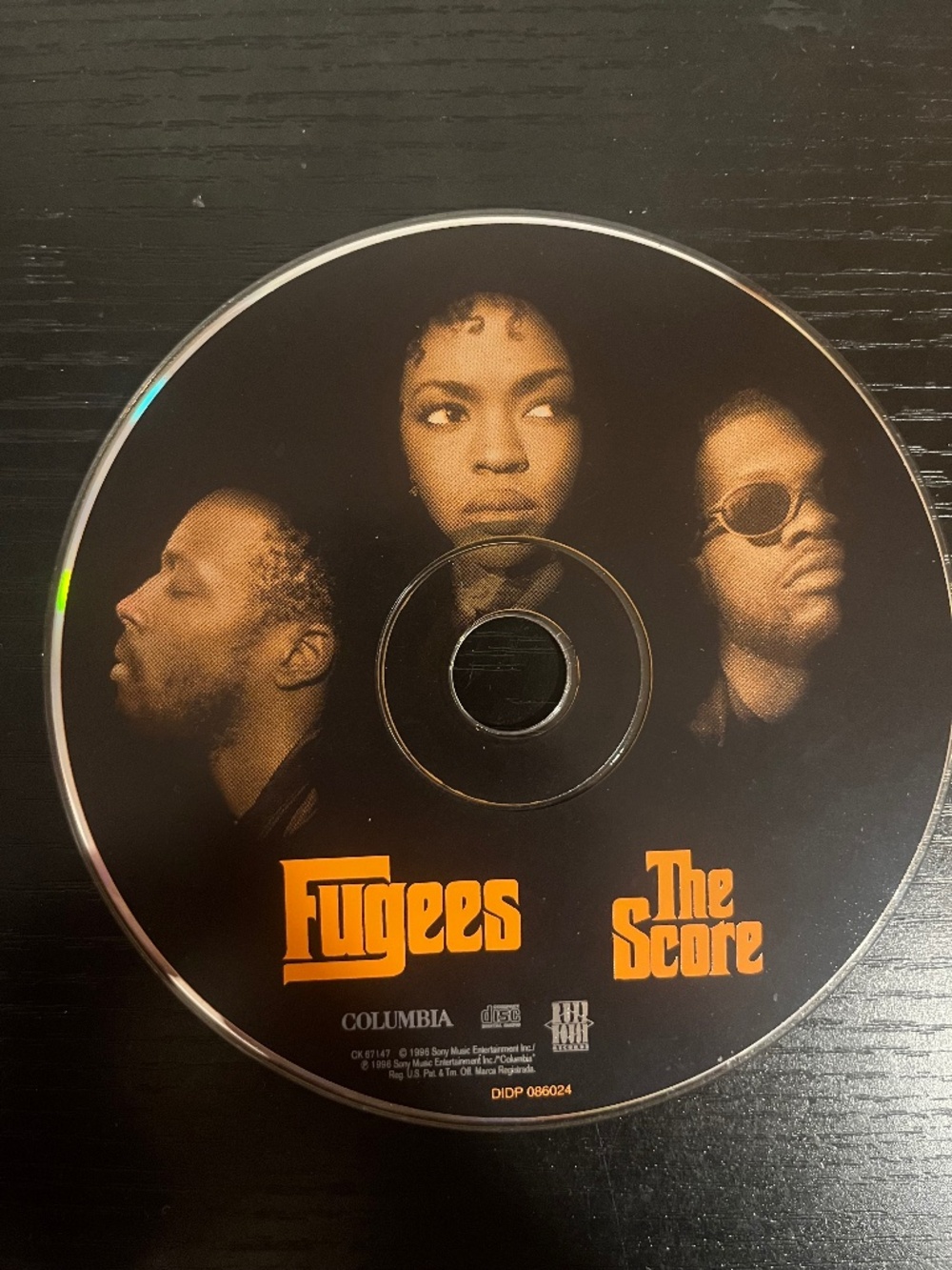 The Score by Fugees (CD, 1996) Disc Only